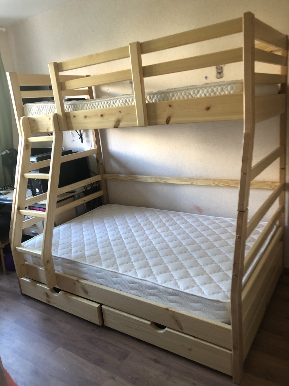 Двухъярусная кровать 190х80