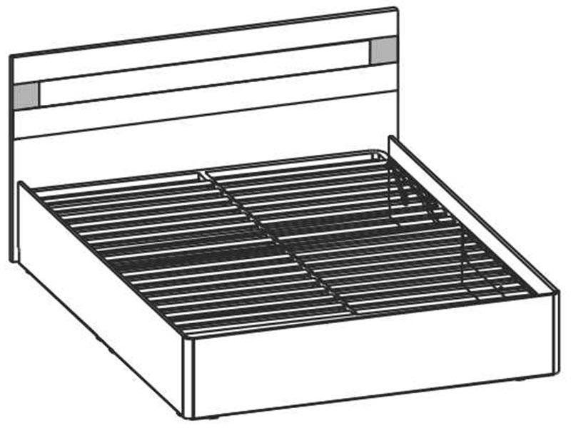 кровать леонардо крп 207