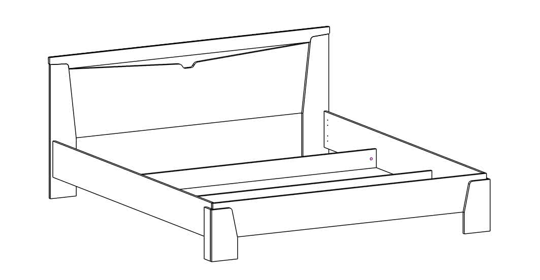 Кровать соренто схема сборки мебельград