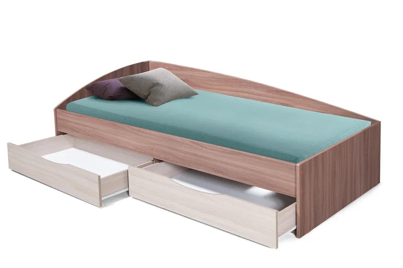 Кровать Фея-3 Олмеко асимметричная