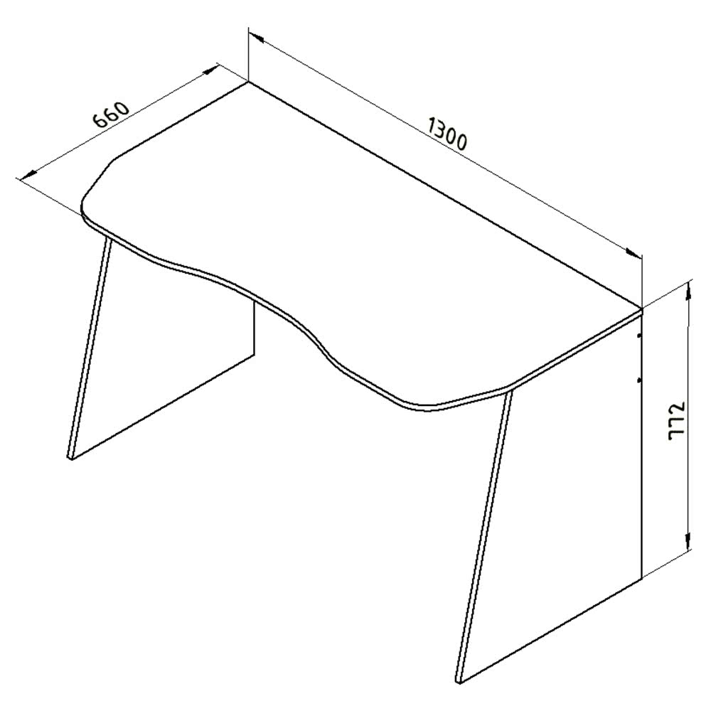 Стол компьютерный Формула мебели Дельта 15