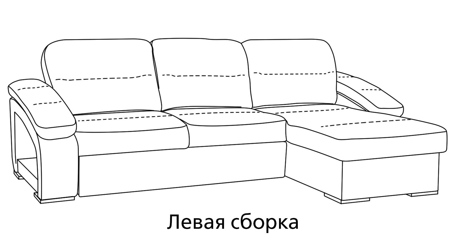 Угловой диван Рокси 1
