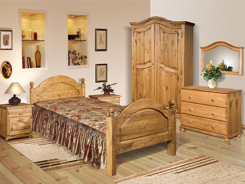 Шкафы для спальни из сосны