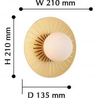 Настенный светильник Favourite Sonnenblume 2356-1W